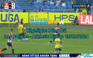 Highlight Bóng Đá Las Palmas - Athletic Bilbao 15/09/2024