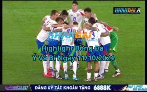 Highlight Bóng Đá Ý Và Bỉ Ngày 11/10/2024