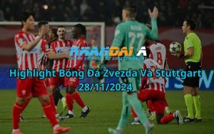 Highlight Bóng Đá Zvezda Và Stuttgart 28/11/2024