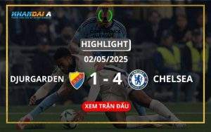 Highlight Bóng Đá Djurgarden Vs Chelsea 02/05/2025