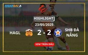 Highlight Bóng Đá HAGL Vs SHB Đà Nẵng 23/05/2025